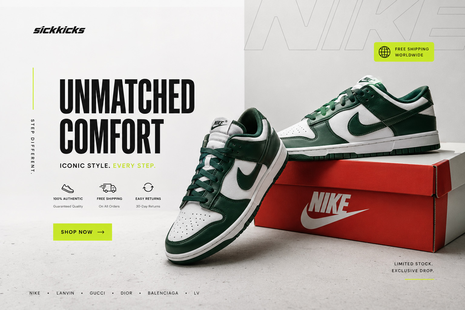 sick kicks